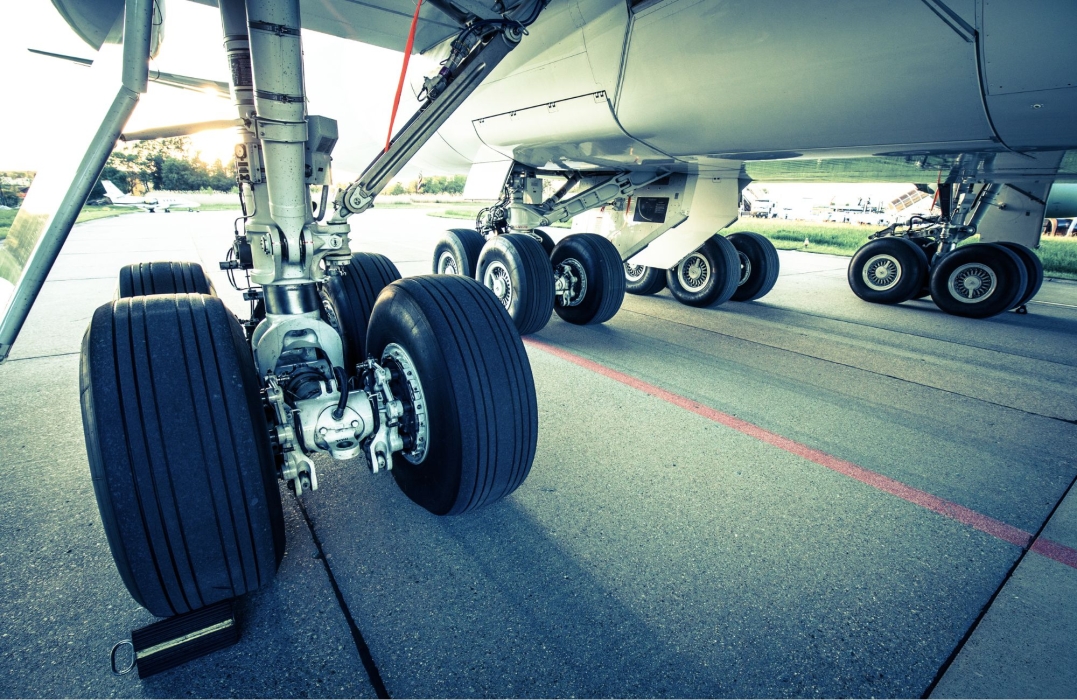 Forged landing gear struts and beams
