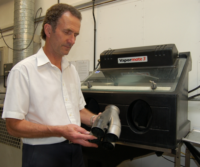 Vapormatt Wet Blast Machine, SS Tube Technology Ltd, Surface Cleaning Exhaust Systems