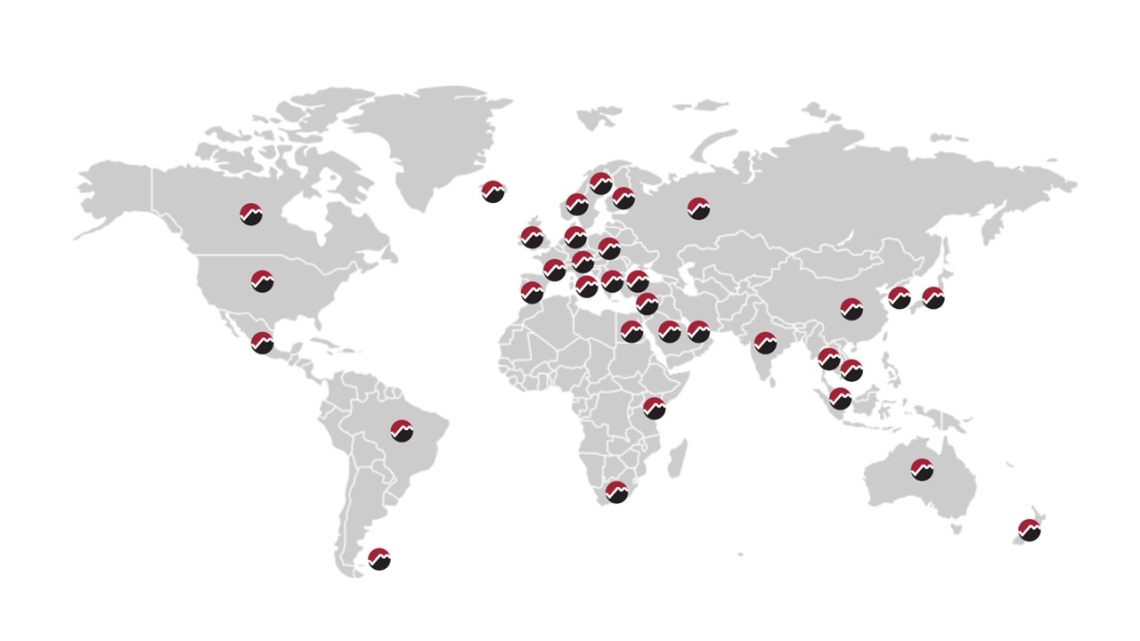 Vapormatt locations worldwide